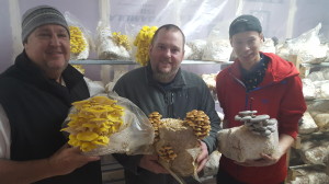At Fat Moon w/ moonstones Chefs Adam Hervieux and Victor Tseng
